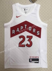 2022-2023 Toronto Raptors Home White #23 NBA Jersey-311