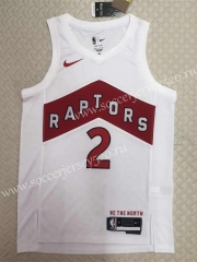 2022-2023 Toronto Raptors Home White #2 NBA Jersey-311