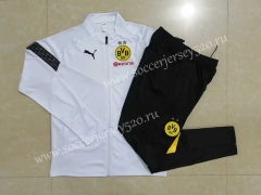 2022-2023 Borussia Dortmund White Thailand Soccer Jacket Uniform-815