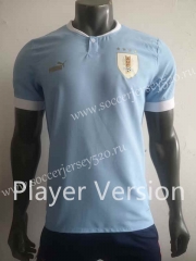Player Version 2022-2023 Uruguay Home Light Blue Thailand Soccer Jersey AAA-518