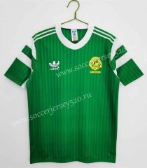 Retro Version 1990 Cameroon Home Green Thailand Soccer Jersey AAA-C1046