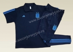 2022-2023 Argentina Royal Blue Thailand Polo Uniform -815