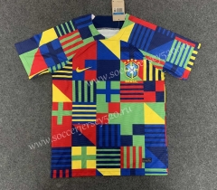 2022-2023 Special Version Brazil Colorful Thailand Soccer Jersey AAA-6032