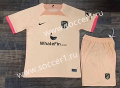 2022-2023 Atletico Madrid Pink Soccer Uniform -709