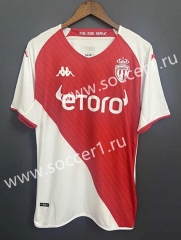 2022-2023 Monaco Home Red&White Thailand Soccer Jersey AAA-9171