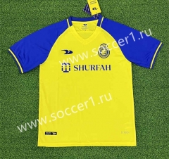 2022-2023 Al-Nassr FC Home Yellow Thailand Soccer Jersey AAA-403