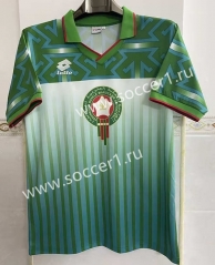 94-95 Retro Version Morocco Green Thailand Soccer Jersey AAA-6895
