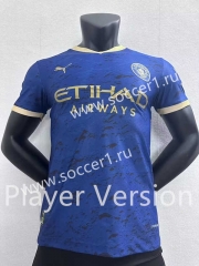Player Version 2023-2024 Special Version Manchester City Blue Thailand Soccer Jersey AAA