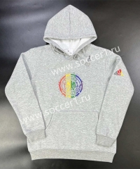 2022-2023 Germany Grey Thailand Soccer Tracksuit Top With Hat-LH