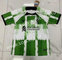 Special Version 2023-2024 Liverpool White&Green Thailand Soccer Jersey AAA-417