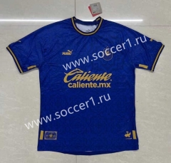 100th Anniversary Deportivo Guadalajara Blue Thailand Soccer Jersey AAA-912