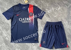 2023-2024 Paris SG Home Royal Blue Soccer Uniform-GB