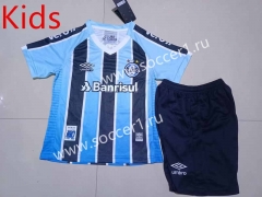 2022-2023 Grêmio FBPA Home Blue&Black Kid/Youth Soccer Uniform-507