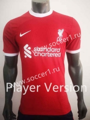 Player Version 2023-2024 Liverpool Home Red Thailand Soccer Jersey AAA-518