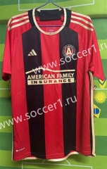 2023-2024 Atalanta United Home Red&Black Thailand Soccer Jersey AAA-HR