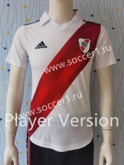 Player Version 2023-2024 River Plate Home White&Red Thailand Soccer Jersey AAA-807