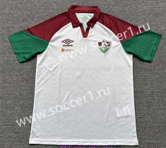 2023-2024 Fluminense de Feira Away White&Green Thailand Soccer Jersey AAA-4927