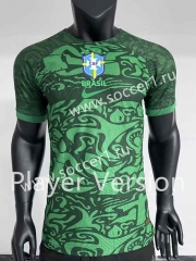 Player Version 2023-2024 Special Version Brazil Green Thailand Soccer Jersey AAA-4927