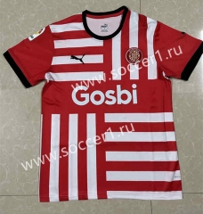 2022-2023 Girona FC Home Red&White Thailand Soccer Jesrey AAA-4927