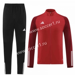Red Thailand Soccer Jacket Uniform-LH