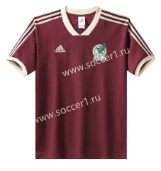 2022 World Cup Icons Mexico Wine Red Thailand Soccer Jersey AAA-7505