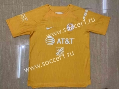 2023-2024 Club America Goalkeeper Orange Thailand Soccer Jersey AAA-6895