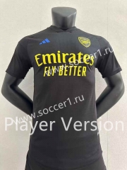 Player Version 2023-2024 Arsenal Black Thailand Training Soccer Jersey AAA-6886