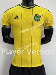 Player Version 2023-2024 Jamaica Home Yellow Thailand Soccer Jersey AAA-6886