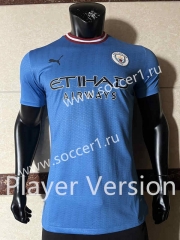 Player Version 2023-2024 Special Version Manchester City Blue Thailand Soccer Jersey AAA-CS