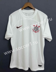 2023-2024 Corinthians Home White Thailand Soccer Jersey AAA-9171