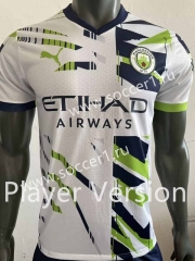 Player Version 2023-2024 Special Version Manchester City White Thailand Soccer Jersey AAA-518