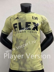 Player Version 2023-2024 Los Angeles FC Away Light Green Thailand Soccer Jersey AAA-2016