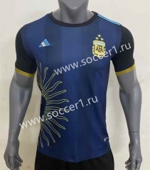 2023-2024 Sun Version Argentina Blue Thailand Soccer Jersey AAA-416