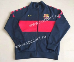 Retro Version 1996 Barcelona Royal Blue Thailand Soccer Jacket-9171
