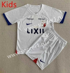 2023-2024 Kashima Antlers Away White Kids/Youth Soccer Uniform-AY
