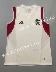 (S-4XL) 2023-2024 Flamengo White Thailand Soccer Training Vest-908