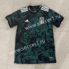 2023-2024 Italy Black&Green Thailand Soccer Jersey AAA-2483
