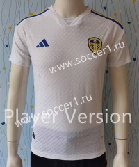 Player Version 2023-2024 Leeds United Home White Thailand Soccer Jersey AAA-807