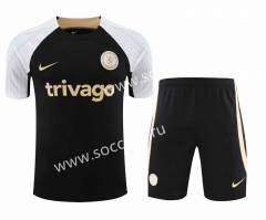 2023-2024 Chelsea Black Thailand Soccer Uniform-418