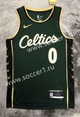 2023-2024 City Version Boston Celtics Green #0 NBA Jersey-311