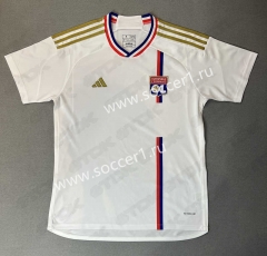 2023-2024 Olympique Lyonnais Home White Thailand Soccer Jersey AAA-4952