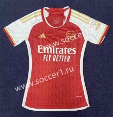 2023-2024 Arsenal Home Red Women Soccer Jersey AAA-2390