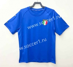 Retro Version 2000 Italy Home Blue Thailand Soccer Jersey AAA-811