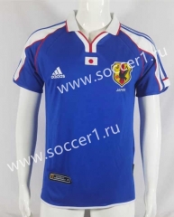 Retro Version 2000 Japan Home Blue Thailand Soccer Jersey AAA-503
