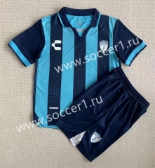 2023-2024 Commemorative Version Pachuca Blue&Black Soccer Uniform-AY