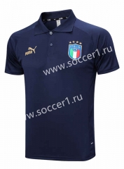2023-2024 Italy Royal Blue Thailand Polo Shirt-815