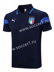 2022-2023 Italy Royal Blue Thailand Polo Shirt-815