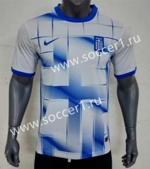 2023-2024 Greece Home White Thailand Soccer Jersey AAA-416