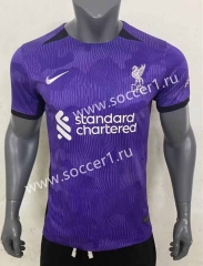 2023-2024 Liverpool 2nd Away Purple Thailand Soccer Jersey AAA-416