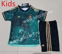 2023-2024 Germany Away Green Kids/Youth Soccer Uniform-507